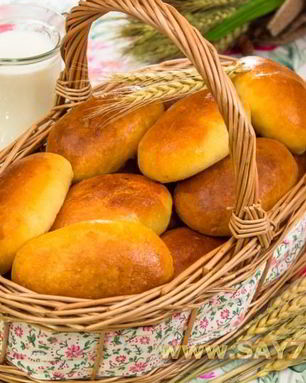 Дрожжевые пирожки на кефире