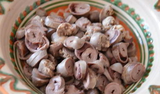 греческие пирожки с потрошками