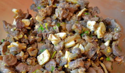 греческие пирожки с потрошками
