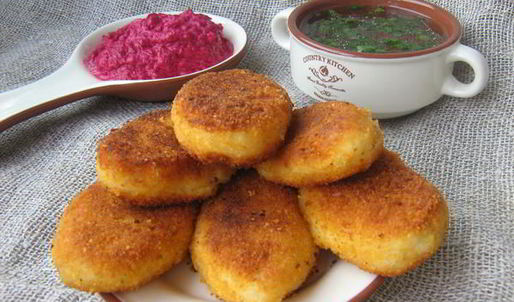 картофельные пирожки с брынзой