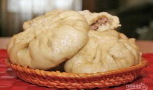 китайские пирожки на пару