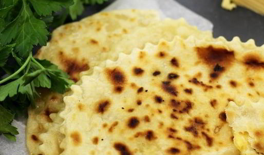 кутабы с сыром и зеленью