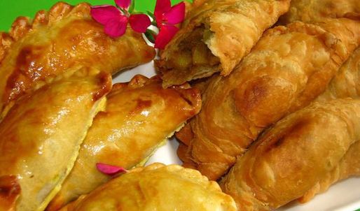 малазийские слоеные пирожки