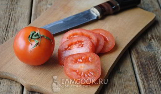 пирожки бомбочки с творогом и помидорами