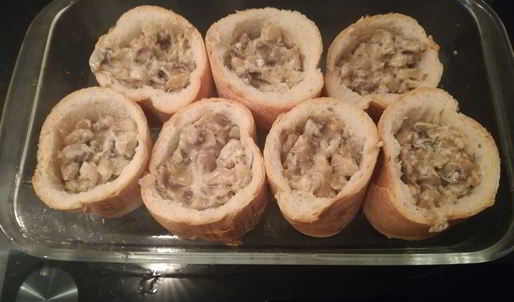 пирожки из багета