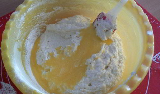 пирожки из творожного теста с мясом и картошкой