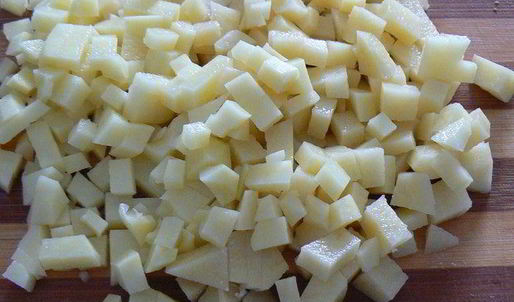 пирожки из творожного теста с мясом и картошкой