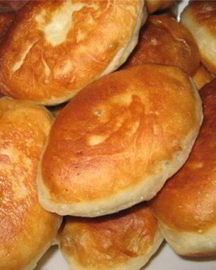 Пирожки на кефире с мясом