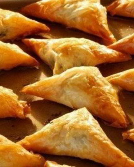 Рецепт пирожков на сметане с плавленым сыром