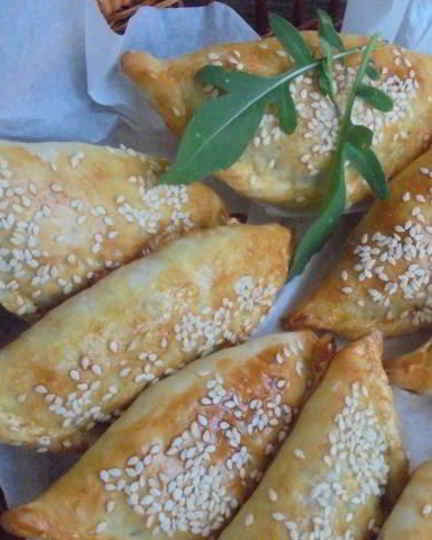 Рецепт пирожков с баклажанами и говядиной