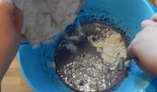 пирожки с черникой на кефире