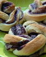 Пирожки с черникой