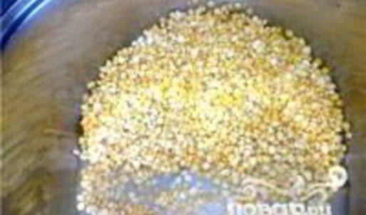 пирожки с горохом жареные