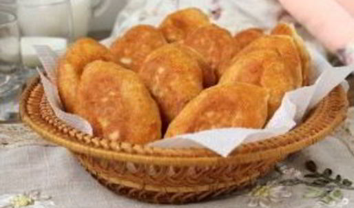 пирожки с горохом жареные