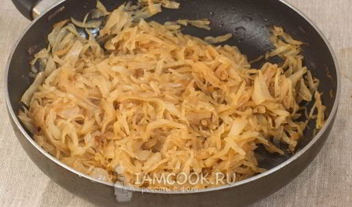 пирожки с капустой на кефире в духовке