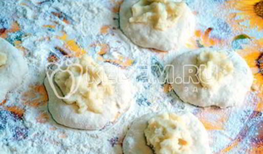 пирожки с картофелем