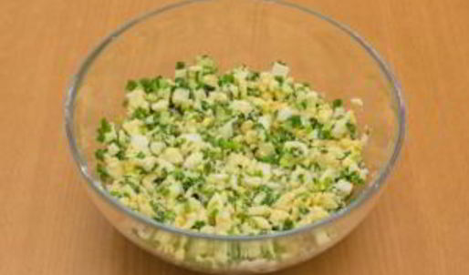 пирожки с луком и яйцом