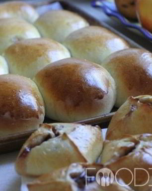 Пирожки с малиной