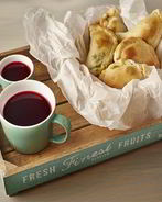 Пирожки с начинкой из шпината и сыра фета