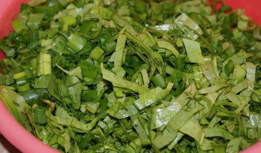 пирожки с огородной зеленью