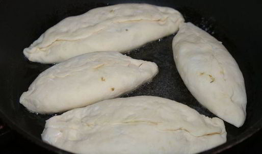 пирожки с огородной зеленью