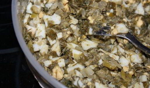 пирожки с огородной зеленью