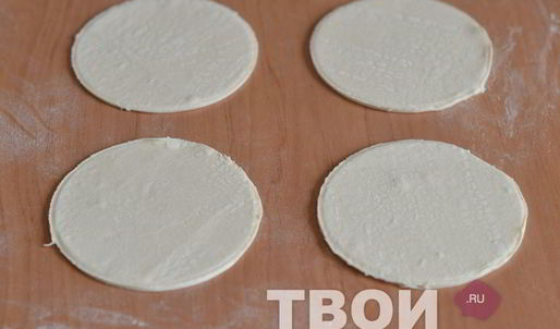 пирожки с рисом и семгой