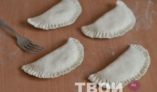 пирожки с рисом и семгой