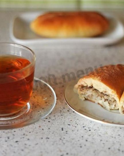 Рецепт пирожков с рыбными консервами и рисом