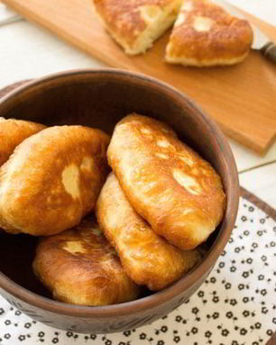 Пирожки с сыром на кефире