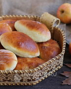 Пирожки с яблоками в духовке