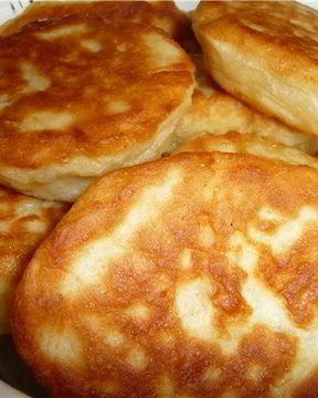 Пирожки с яблоками жареные