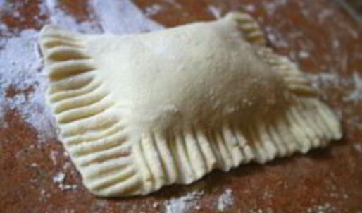 пирожки с замороженными ягодами