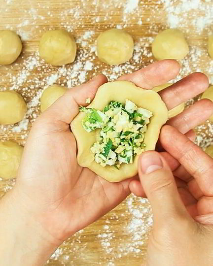 Рецепт пирожков за 5 минут