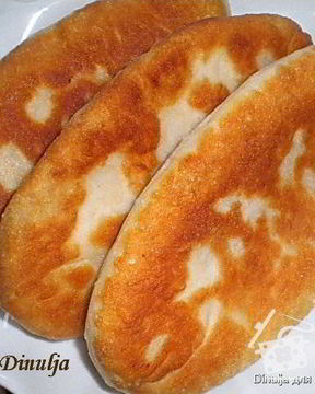 Пирожки жареные с куриным мясом и картофелем