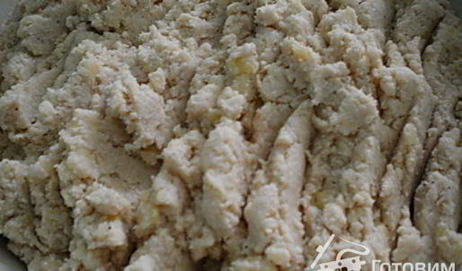 пирожки жареные с куриным мясом и картофелем