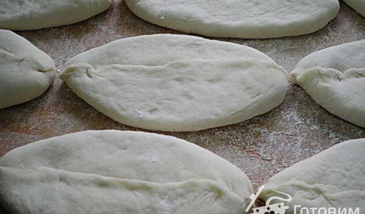 пирожки жареные с куриным мясом и картофелем