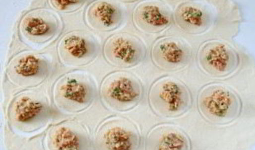 постные пирожки с фасолью