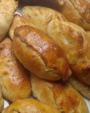 Постные пирожки в духовке