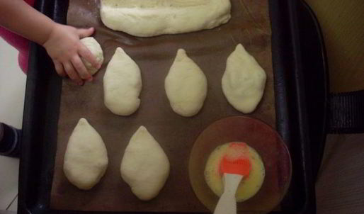 сладкие пирожки ежики