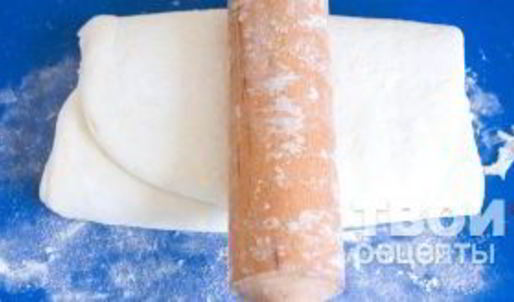 слоеные пирожки с мясом