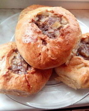 Татарские пирожки с картошкой и мясом Вак белиш
