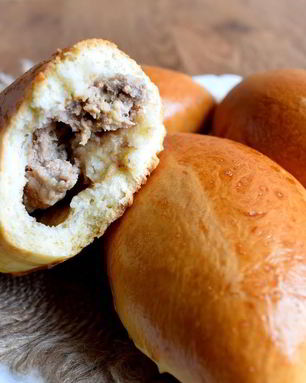 Вкусные пирожки с мясом