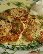 Жареные пирожки из картофеля и творога