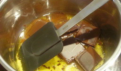 брауни и шоколадный парфе