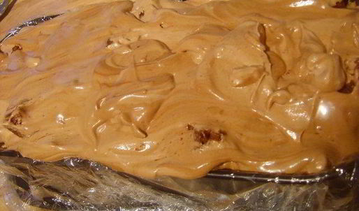 брауни и шоколадный парфе