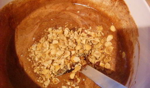 брауни и шоколадный парфе