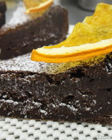 Рецепт брауни с апельсином