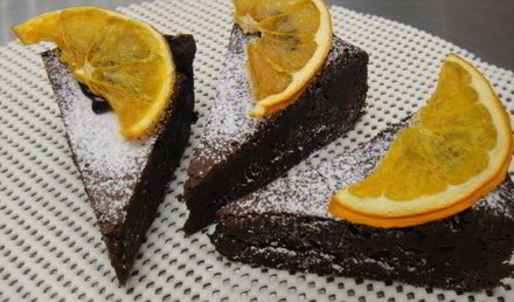 брауни с апельсином