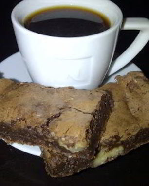 Брауни с черным шоколадом